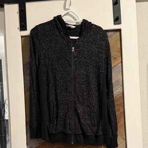 Market & Spruce Charcoal Knit Sweater